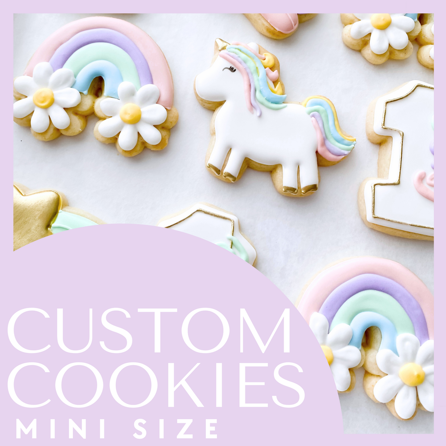 Custom Cookies (Mini Size)